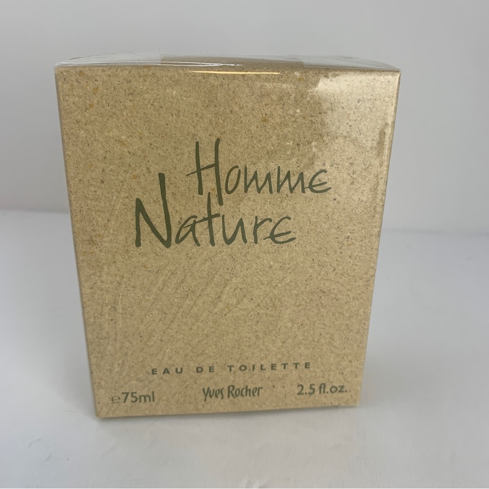 Homme Nature Yves Rocher Eau de Toilette 75ml/2.5 fl oz Mens Fragrance NIB